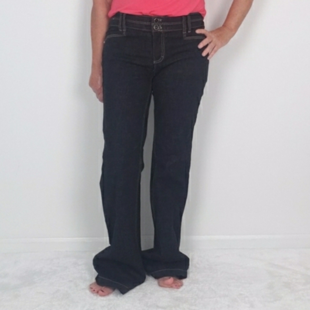 White House Black Market black Trouser Jeans